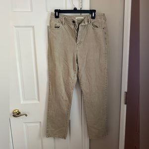 PacSun Eco Tan High Waisted Straight Leg Jeans size 28